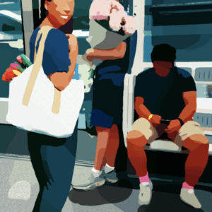 IMAGE | Subway flowers